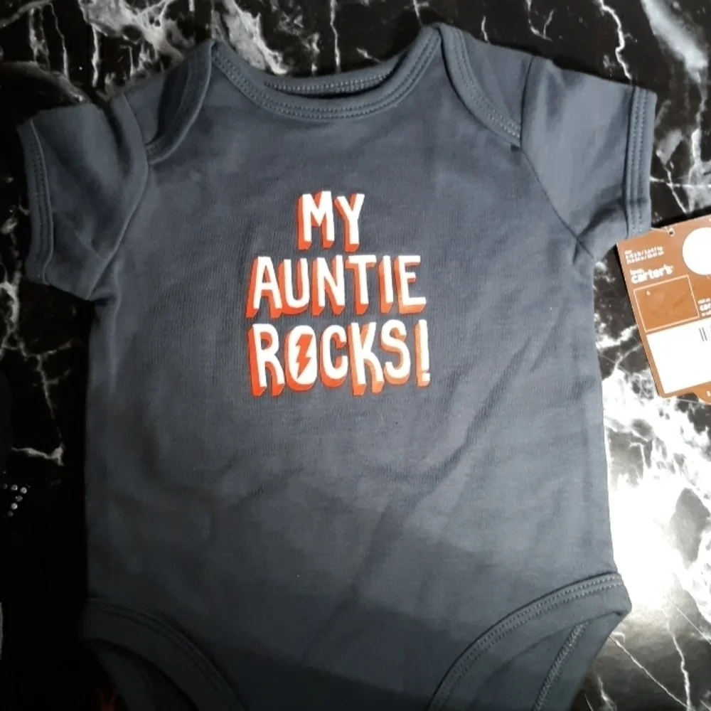 Rock baby clothes size 0 3 6 12 months